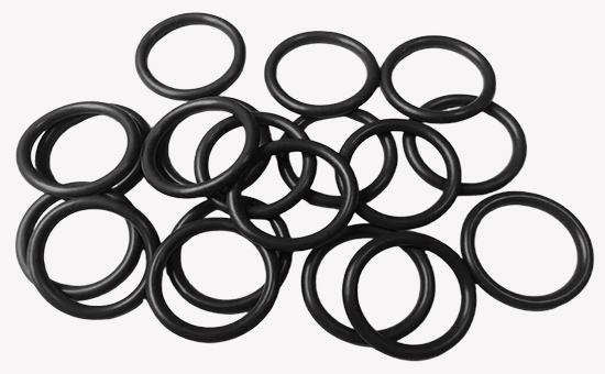 Heat-resistant sealing ring mixed with reclaimed EPDM