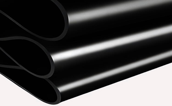 Rubber sheets mixed with nitrile reclaimed rubber to reduce costs