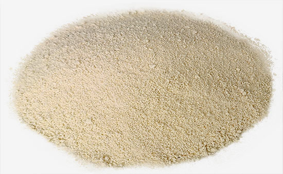 White latex recycled rubber powder