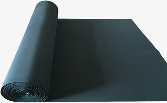 Using a lot of recycled rubber in waterproof membranes to cut costs