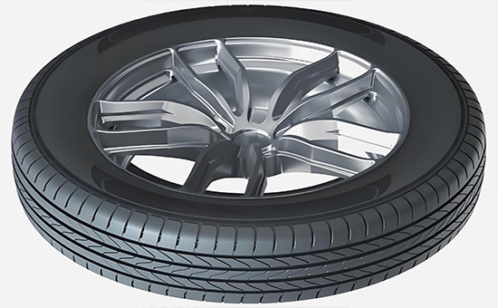 Isoprene reclaimed rubber improves tire elasticity