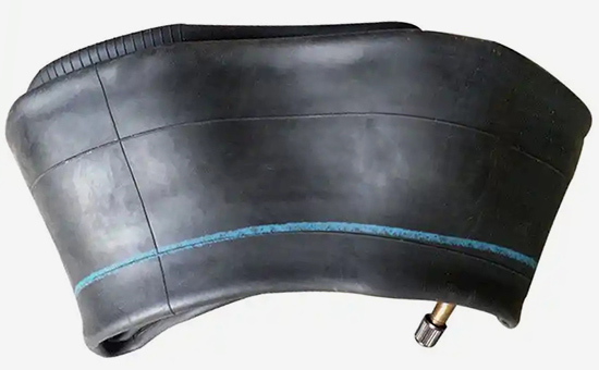 Butyl rubber inner tube mixed with EPDM recycled rubber
