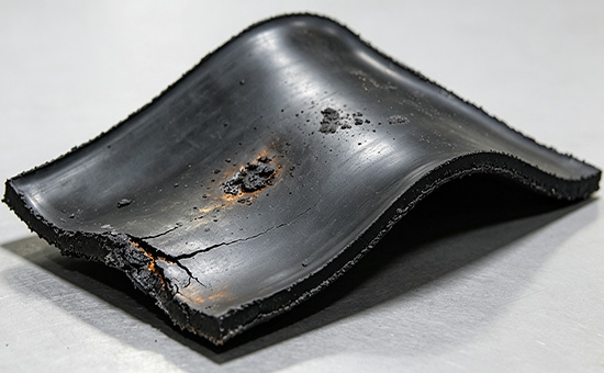 How to control the scorchiness of rubber in recycled rubber product formulations