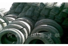 切割好的废旧轮胎胎顶